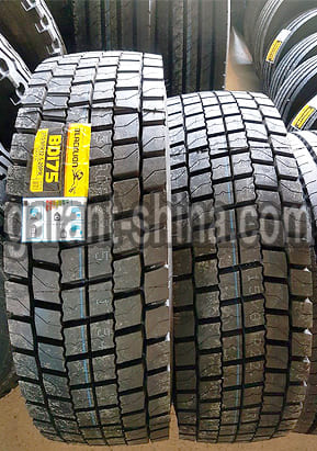 Blacklion BD175 (приводная) 315/80 R22.5 156/153L 20PR - Фото шин с этикеткой на складе